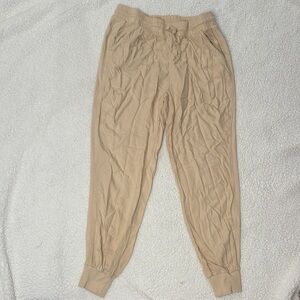 Guess Men's Beige Jogger Pants